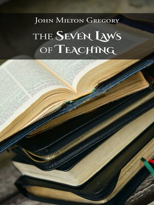 cover image of The Seven Laws of Teaching